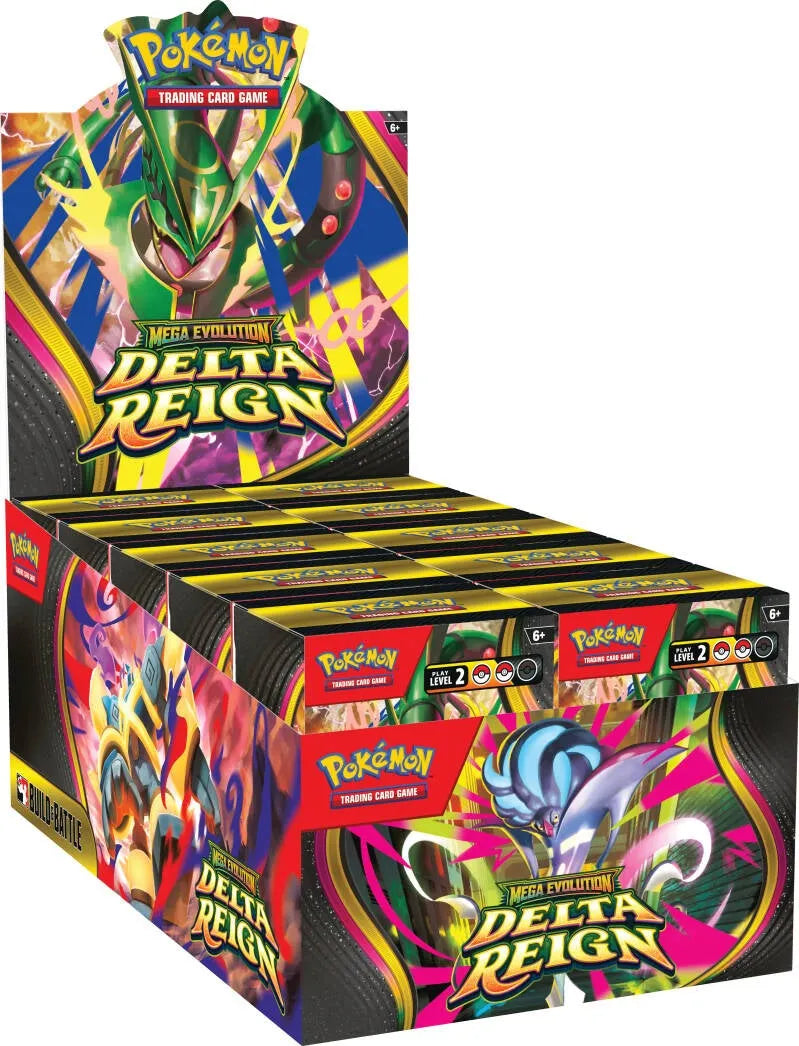 Pokémon TCG: Mega Evolution Delta Reign Build & Battle Box