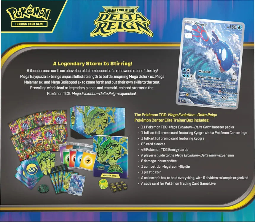 Pokémon TCG: Mega Evolution Delta Reign Elite Trainer Box
